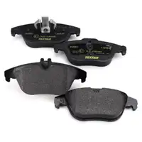 TEXTAR Bremsscheiben + Bremsbel&auml;ge + Sensor f&uuml;r MERCEDES W204 C204 S204 A207 C207 hinten