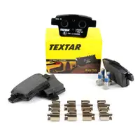 TEXTAR 2426001 Bremsbel&auml;ge f&uuml;r FORD Mondeo 3 MK3 ab 09.2004 JAGUAR X-Type X400 hinten