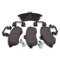 TEXTAR Bremsscheiben Bel&auml;ge Sensor Backen f&uuml;r MERCEDES W204 ohne Sportpaket vorne hinten