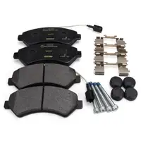 TEXTAR Bremsscheiben + Beläge + Sensor für CITROEN Jumper Ducato Movano C PEUGEOT vorne