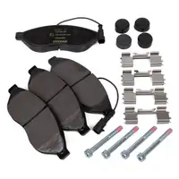 TEXTAR Bremsscheiben + Bel&auml;ge + Sensor f&uuml;r CITROEN Jumper Ducato Movano C PEUGEOT vorne