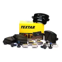 TEXTAR 2448301 Bremsbel&auml;ge f&uuml;r Audi Q3 Seat Alhambra VW Golf 5 Passat Tiguan hinten