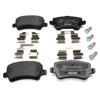 TEXTAR Bremsscheiben + Bremsbel&auml;ge f&uuml;r FORD Galaxy S-Max WA6 hinten