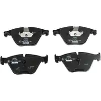 TEXTAR 2468801 Brake Pads + Wako for BMW 5 Series F10 F11 528-535i 525d 530d 6 Series 640i (front)