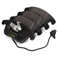 TEXTAR Bremsscheiben + Bel&auml;ge + Wako f&uuml;r AUDI A4 B8 A5 8T 8F vorne