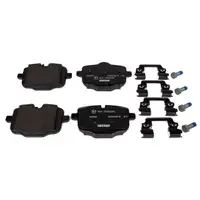 TEXTAR Bremsscheiben + Bremsbel&auml;ge + Wako f&uuml;r BMW 5er F10 6er F12 F13 F6 hinten