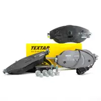 TEXTAR 2473801 Bremsbel&auml;ge + Wako f&uuml;r AUDI A3 8V SEAT SKODA VW Golf 7 vorne 7N0698151C
