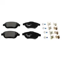TEXTAR 24883301 Bremsbel&auml;ge f&uuml;r CITROEN C3 2 3 C4 CACTUS PEUGEOT 208 2 2008 1 2 vorne