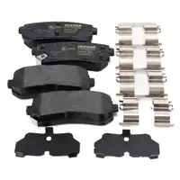 TEXTAR 2529201 Bremsbel&auml;ge Bremskl&ouml;tze f&uuml;r HYUNDAI ix35 Tucson KIA Ceed Sportage 3 hinten
