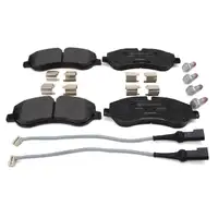 ORIGINAL Bremsscheiben + TEXTAR Bel&auml;ge + Sensor f&uuml;r FORD Tourneo Transit V362 V363 vorne