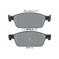 TEXTAR 2573601 Brake Pads for FORD Focus 3, Kuga 2, Tourneo/Transit Connect V408 (Front)