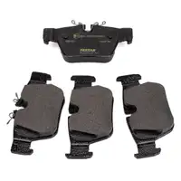 TEXTAR Brake Discs + Brake Pads + Sensor for BMW 2 Series 218i, 216/218d with M Technology (rear)