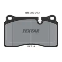 TEXTAR 2021701 Bremsbel&auml;ge f&uuml;r LAND ROVER Range Rover 3 L322/Sport 1 L320 vorne
