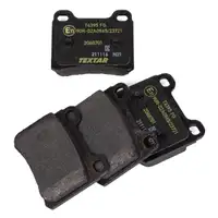 TEXTAR 2068701 Bremsbel&auml;ge f&uuml;r MERCEDES 190 W201 W202 W124 hinten 0004209820
