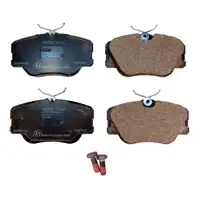 TEXTAR 2094102 Bremsbel&auml;ge + Wako f&uuml;r MERCEDES 190 W201 E-Klasse W124 S124 A124 C124 vorne