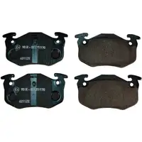 TEXTAR 2097401 Bremsbel&auml;ge Bremsbelagsatz f&uuml;r CITROEN PEUGEOT RENAULT hinten