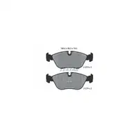 TEXTAR Bremsscheiben + Bel&auml;ge f&uuml;r VOLVO 850 C70 1 S70 V70 1 5-Loch vorne