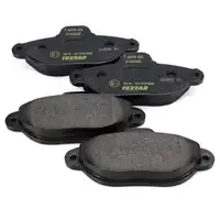 TEXTAR Bremsscheiben + Bel&auml;ge f&uuml;r FIAT Panda 169 Punto 176 188 Seicento vorne