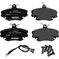 TEXTAR Bremsscheiben + Bel&auml;ge + Wako f&uuml;r PEUGEOT 205 309 1 2 1.6 1.9 GTI 1.8/1.9 D vorne
