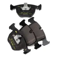 TEXTAR Brake Discs + Pads + Sensor for BMW 5 Series E39 530i, 535i, 540i, 530d (2000 and later) &ndash; Front