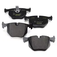 TEXTAR Bremsscheiben + Bremsbel&auml;ge + Sensor f&uuml;r BMW 3er E46 330i 330xi 330d 330xd hinten