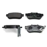 TEXTAR Bremsscheiben + Beläge für HONDA Civic 5 6 CRX 3 Jazz 2 hinten