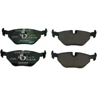 TEXTAR 2193402 Bremsbel&auml;ge + Wako f&uuml;r BMW Z4 E85 2.0-3.0i 2.5/3.0si E86 3.0si hinten