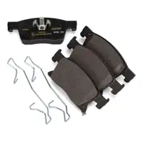 TEXTAR Bremsen Set Bremsscheiben + Bremsbel&auml;ge f&uuml;r OPEL Astra K vorne + hinten