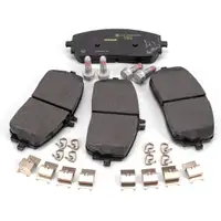 TEXTAR 2294401 Bremsbel&auml;ge + Sensor f&uuml;r MERCEDES W/V177 W247 C/X118 H/X247 5/C167 vorne