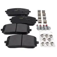 TEXTAR Bremsscheiben Bel&auml;ge Sensor f&uuml;r MERCEDES W/V177 C/A218 250e ohne Sportpaket vorne