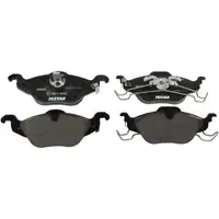 TEXTAR Bremsscheiben + Bremsbel&auml;ge f&uuml;r OPEL Astra G 4-Loch vorne