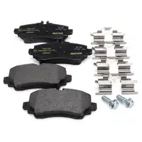 TEXTAR 2307003 Bremsbel&auml;ge + Wako f&uuml;r MERCEDES A-Klasse W168 mit kurzem Radstand vorne