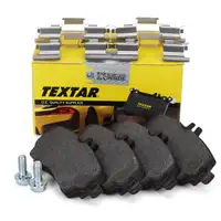 TEXTAR 2307004 Bremsbel&auml;ge f&uuml;r MERCEDES A-Klasse W168 A140-210 A170CDI vorne