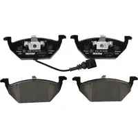 TEXTAR Bremsscheiben + Bel&auml;ge + Wako f&uuml;r AUDI A3 8P VW Golf 5 6 Jetta 3 4 vorne