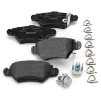 TEXTAR 2325803 Bremsbel&auml;ge Bremskl&ouml;tze f&uuml;r OPEL Astra G Zafira A hinten