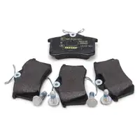TEXTAR Bremsscheiben + Bel&auml;ge f&uuml;r VW Golf 3 Passat B3 B4 Vento hinten
