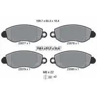 TEXTAR 2357701 Bremsbel&auml;ge Bremskl&ouml;tze f&uuml;r FORD Transit 330350 01.2000-05.2006 vorne