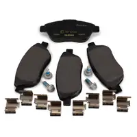 TEXTAR Bremsscheiben + Bremsbel&auml;ge f&uuml;r FIAT Doblo 119 223 Idea 350 Linea LANCIA Musa vorne