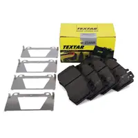 TEXTAR 2374502 Bremsbeläge für MERCEDES W203 C219 W211 W220 vorne 004420902041