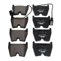 BREMBO brake discs + TEXTAR pads + Wako for AUDI RS4 8E B7 PR-1LT (front)