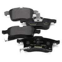 TEXTAR Bremsscheiben + Bel&auml;ge f&uuml;r OPEL Astra G H Meriva A B Zafira A B vorne + hinten