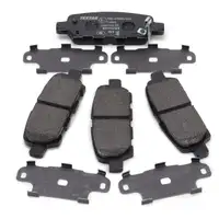 TEXTAR Bremsscheiben + Bremsbel&auml;ge f&uuml;r NISSAN Qashqai 1 X-Trail 1 2 RENAULT 1 hinten
