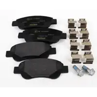 TEXTAR 2395901 Bremsbel&auml;ge f&uuml;r CITROEN C1 1 2 PEUGEOT 107 108 TOYOTA Aygo B1 B4 vorne