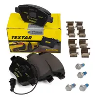 TEXTAR 2397901 Bremsbel&auml;ge + Sensor f&uuml;r FIAT 500 312_ Grande/Punto 199_ vorne