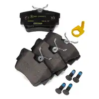 TEXTAR Bremsscheiben + Radlager + Bel&auml;ge f&uuml;r NISSAN Primastar OPEL Vivaro A 2 hinten