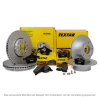 TEXTAR Bremsscheiben + Bel&auml;ge f&uuml;r OPEL Insignia B 16 Zoll ab Fgst. M1000001 vorne + hinten
