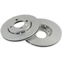 TEXTAR Bremsen Bremsscheiben + Bremsbel&auml;ge f&uuml;r VW Polo 6N1 vorne