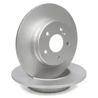 TEXTAR Bremsscheiben + Bel&auml;ge + Wako f&uuml;r MERCEDES W203 S203 Cl203 A209 C209 R171 hinten