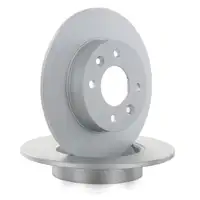 TEXTAR 92036003 Bremsscheiben Satz RENAULT Clio I Rapid Super 5 Twingo I vorne