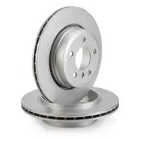 TEXTAR Bremsscheiben + Bremsbel&auml;ge + Warnkontaktsensor f&uuml;r BMW X3 2.0-30i 2.0-35d hinten